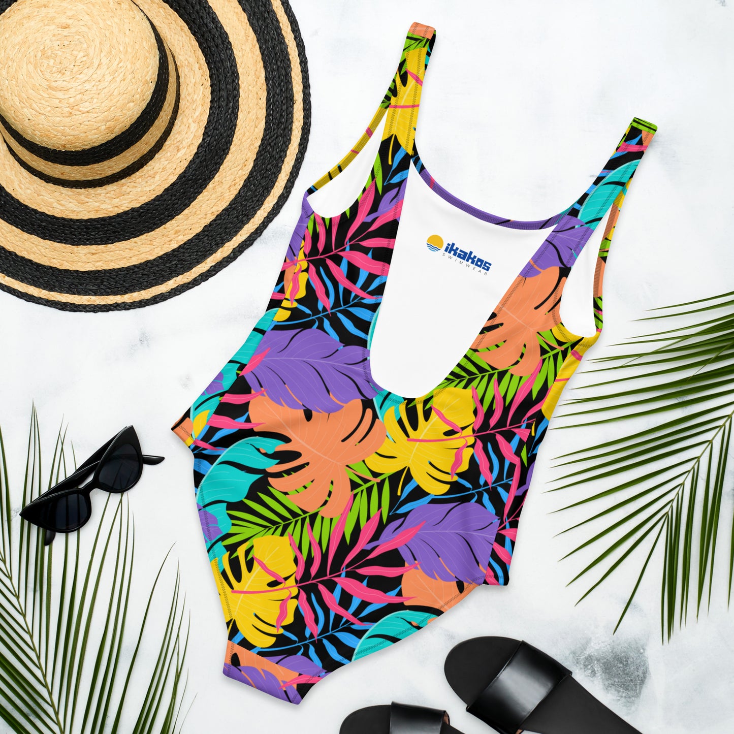 JUNGLY ONE-PIECE SWIMSUIT