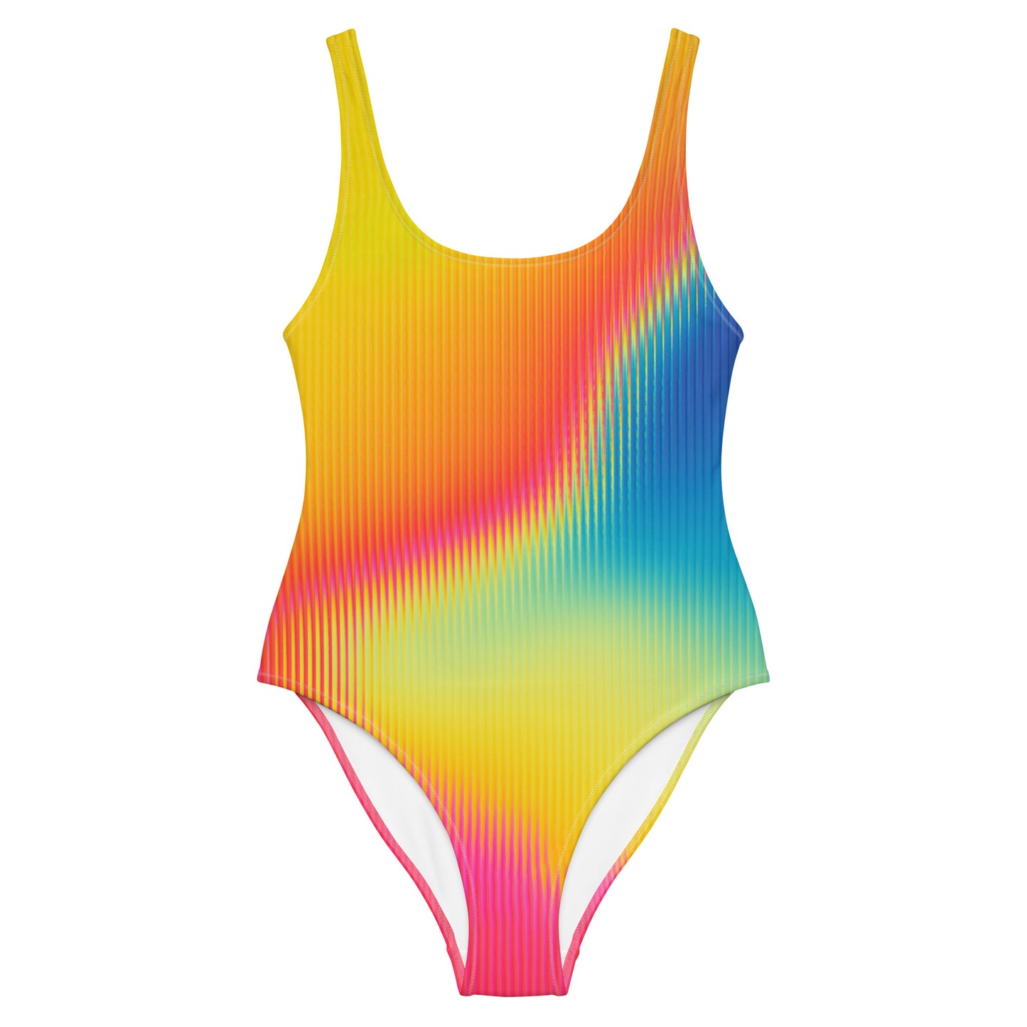 TROPICAL LIGHTS ONE-PIECE SWIMSUIT