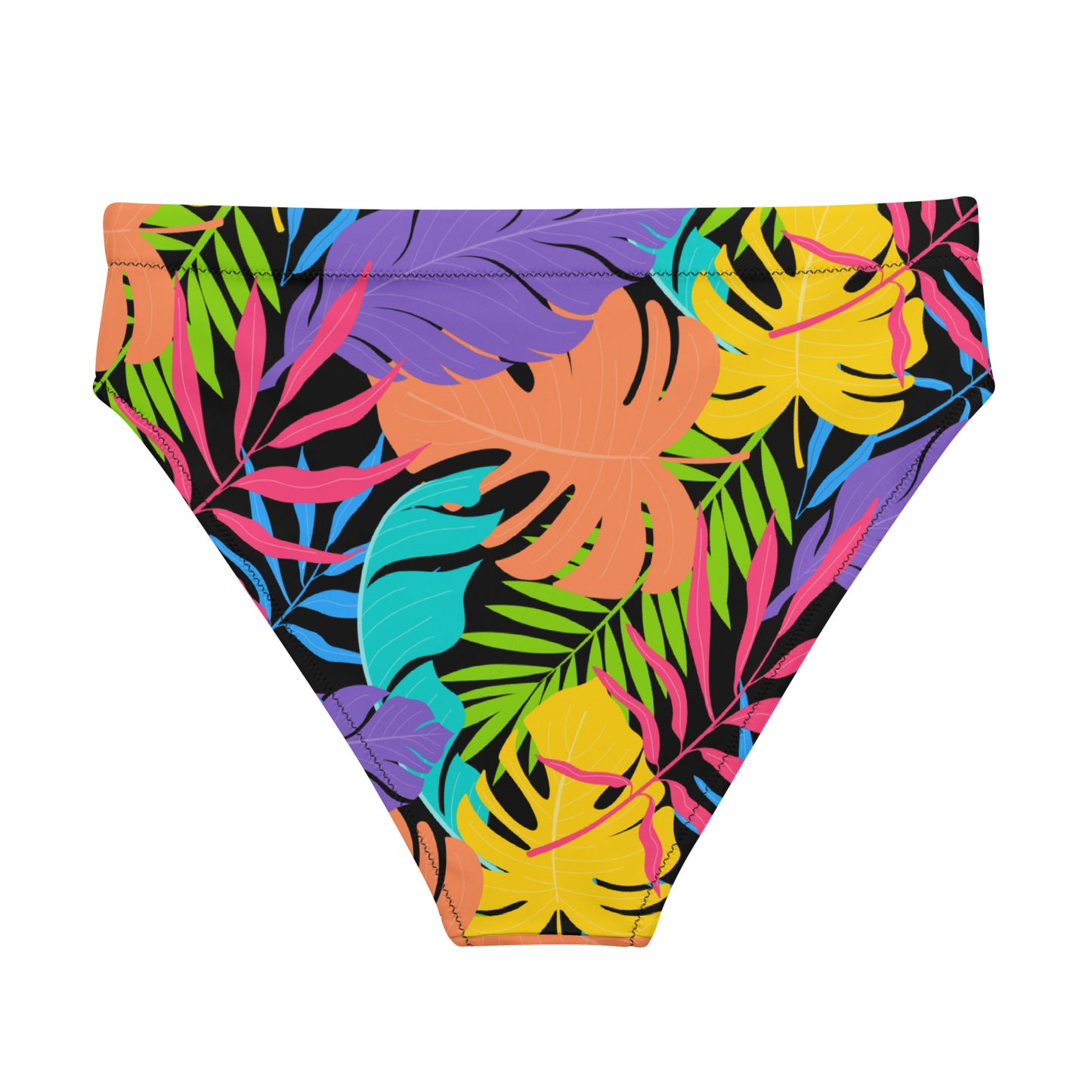JUNGLY RECYCLED HIGH-WAISTED BIKINI BOTTOM