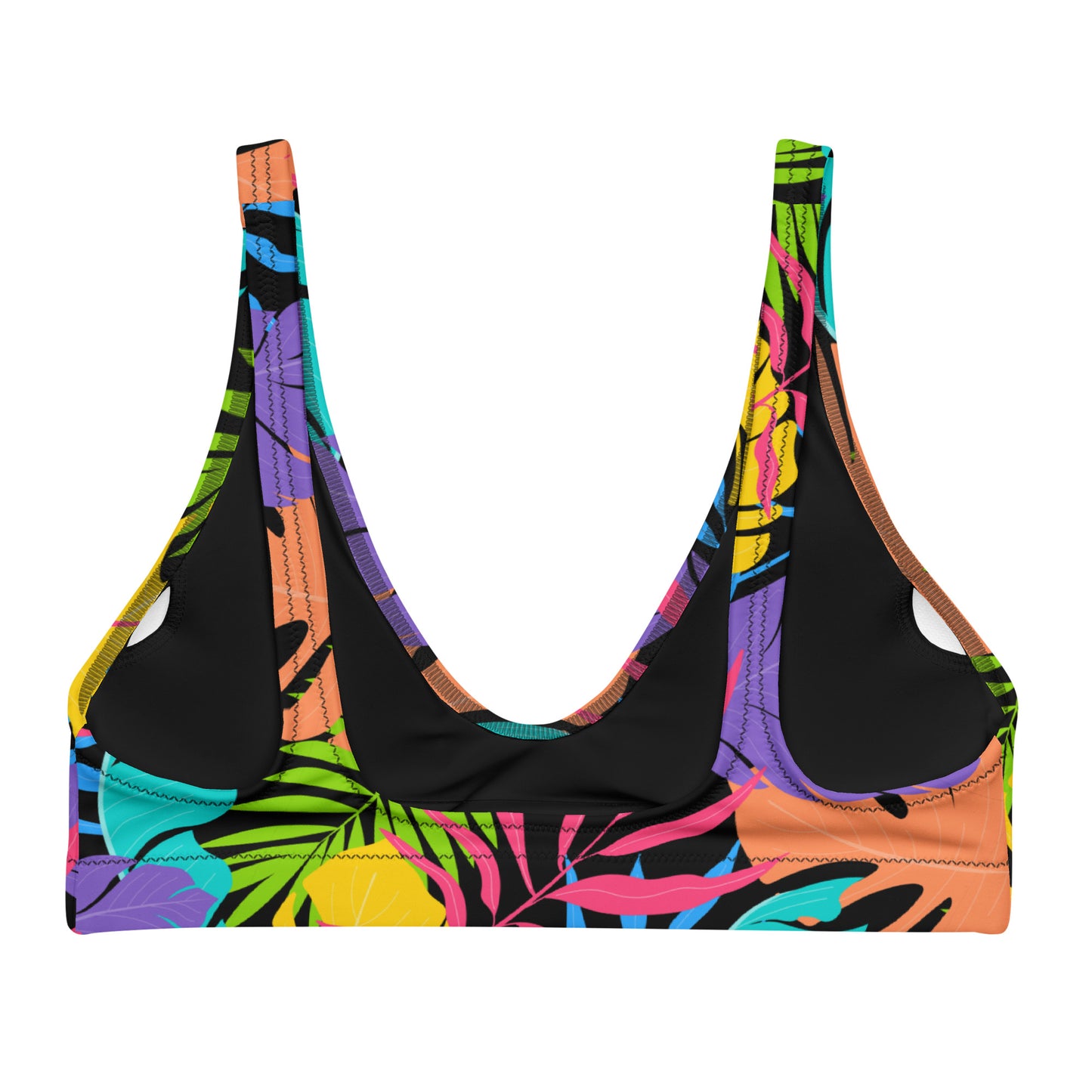 JUNGLY RECYCLED PADDED BIKINI TOP