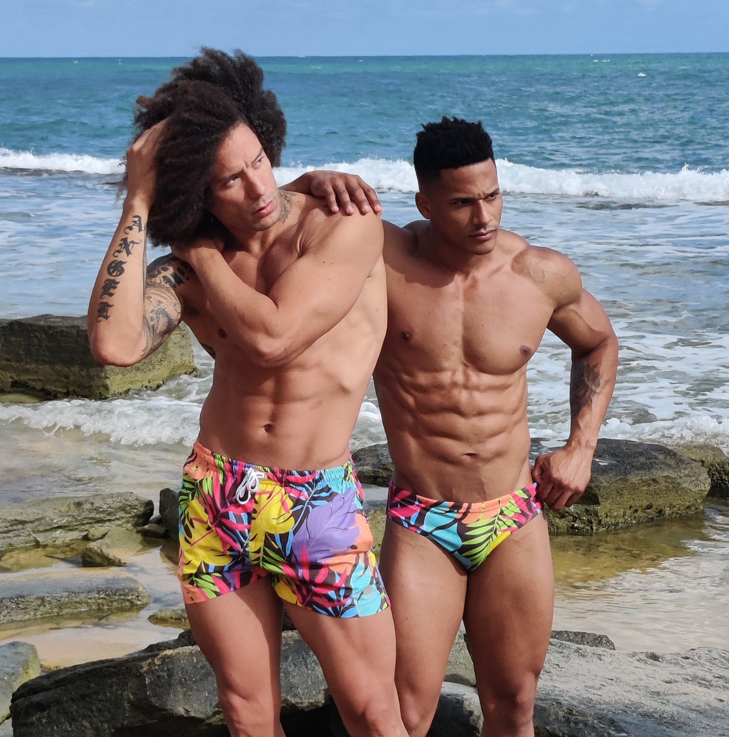 JUNGLY SWIM SHORT