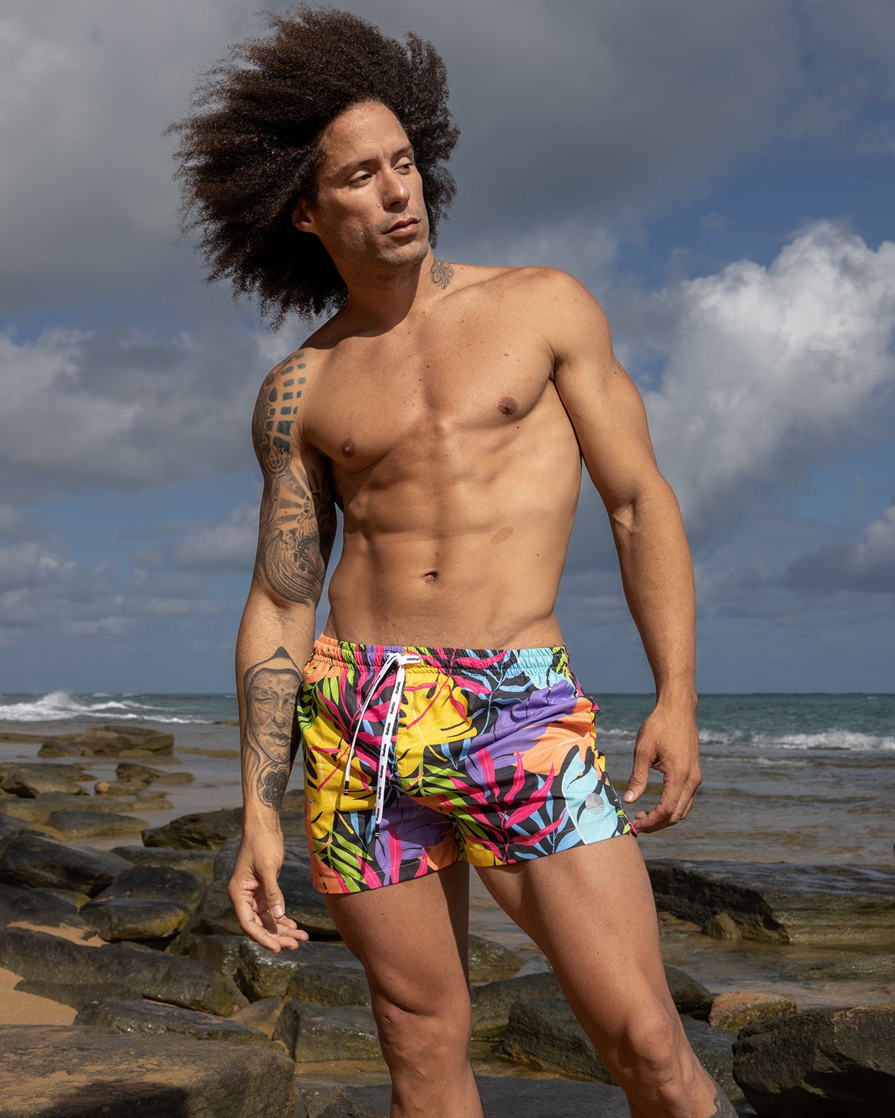 JUNGLY SWIM SHORT