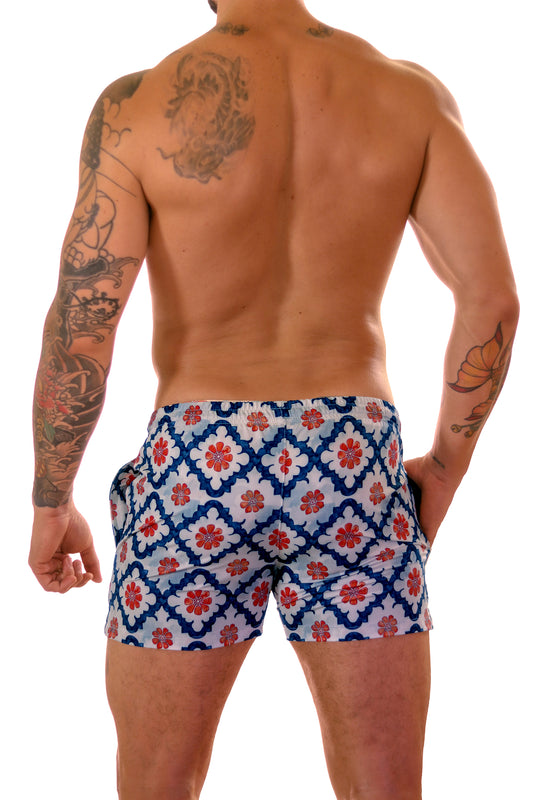 AZULEJO SWIM SHORT