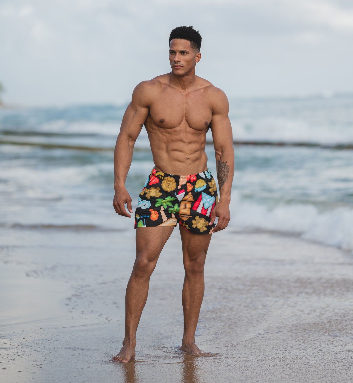 ikakos swimwear bori swim shorts