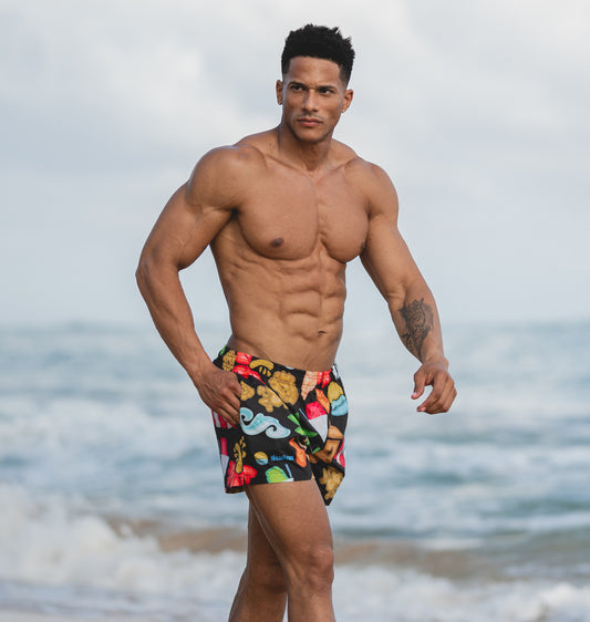 ikakos swimwear bori swim shorts