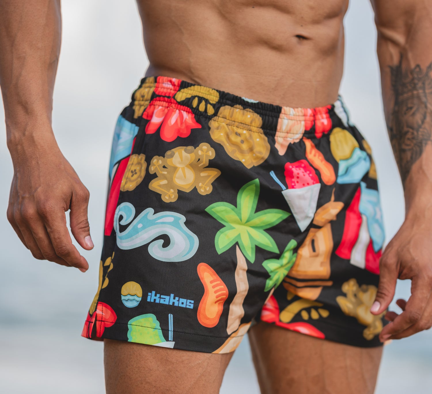 ikakos swimwear bori swim shorts