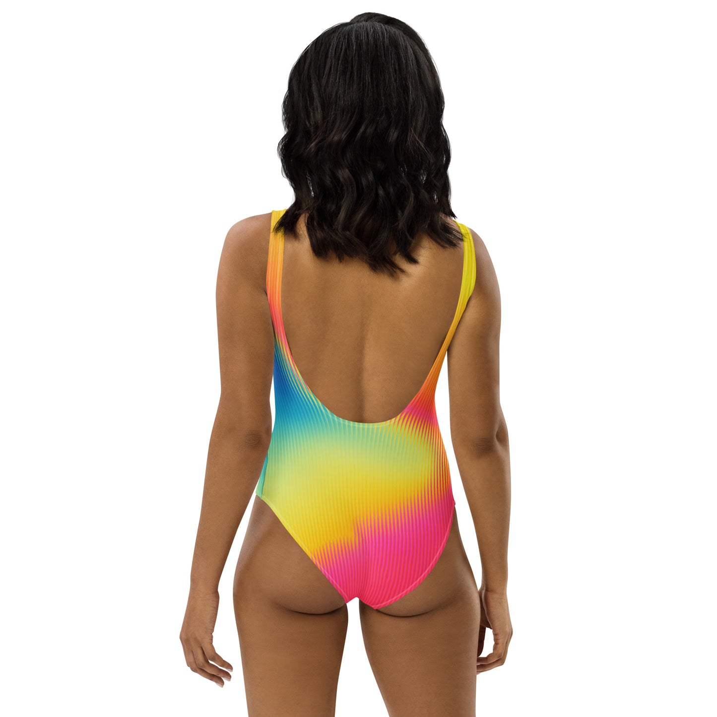 TROPICAL LIGHTS ONE-PIECE SWIMSUIT