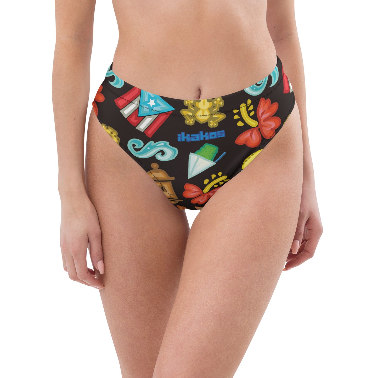 BORI RECYCLED HIGH-WAISTED BIKINI BOTTOM