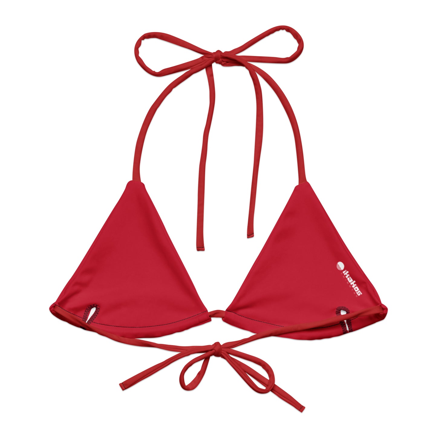 ROSSO RECYCLED STRING BIKINI TOP