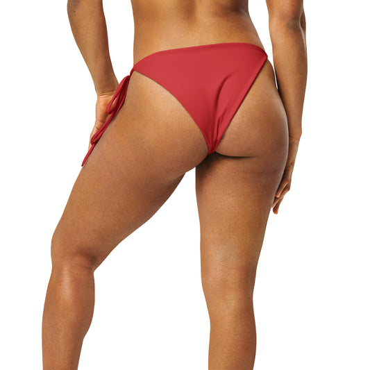 ROSSO RECYCLED STRING BIKINI BOTTOM