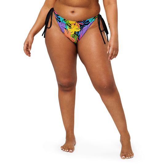 JUNGLY RECYCLED STRING BIKINI BOTTOM