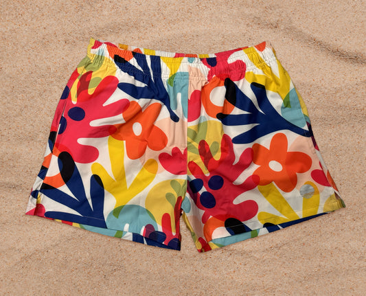 FLOWERS SWIM SHORT